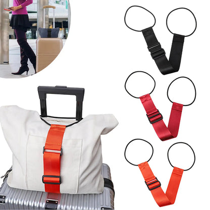 Elastic Adjustable Luggage Strap – Durable Travel Bag Fastening Accessory