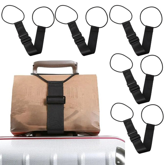 Elastic Adjustable Luggage Strap – Durable Travel Bag Fastening Accessory
