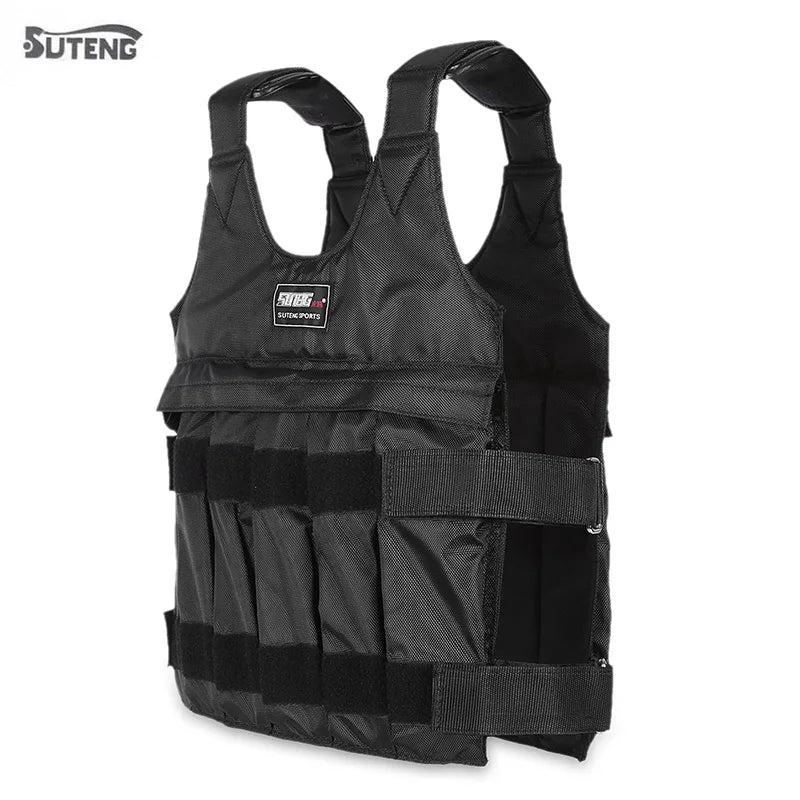Adjustable Weighted Vest for Men with Durable Oxford Fabric – Max Load 50kg