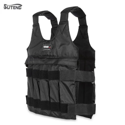 Adjustable Weighted Vest for Men with Durable Oxford Fabric – Max Load 50kg
