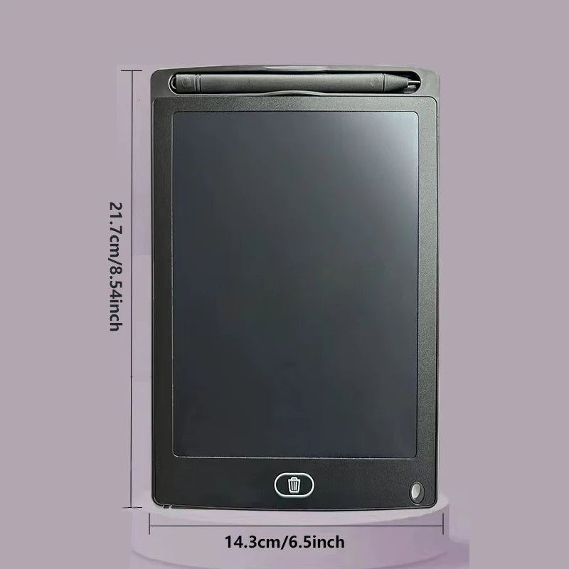 LCD Drawing Tablet for Kids – Rechargeable Erasable Writing Board with Stylus