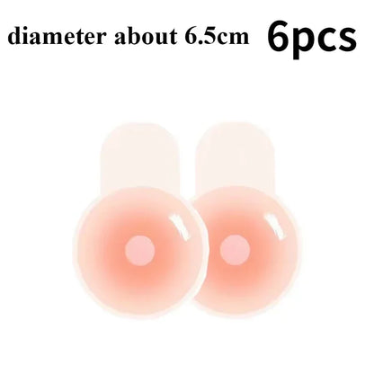 Two pink spherical objects with text indicating diameter and quantity on a white background