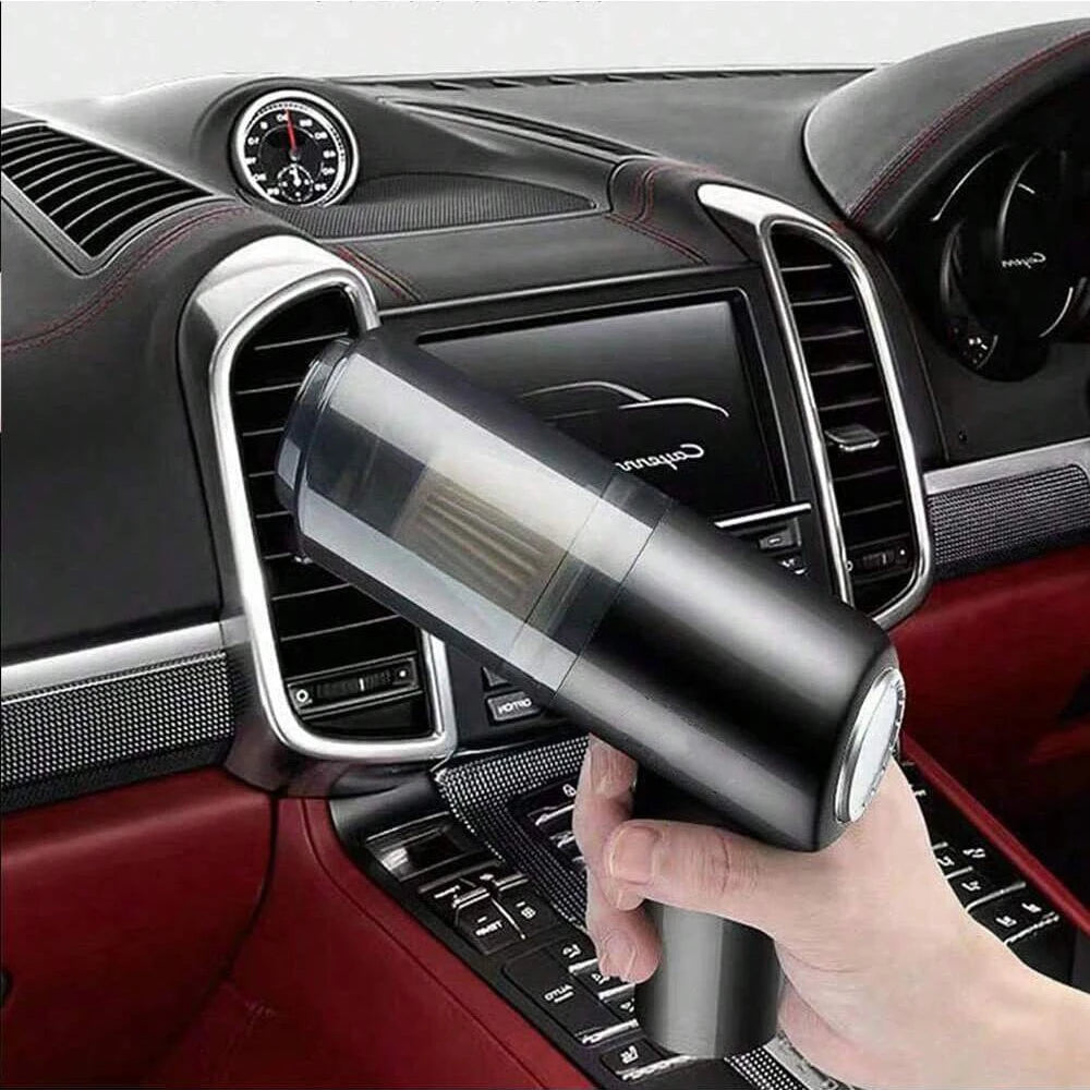 3-in-1 USB Rechargeable Vacuum Cleaner – Suction & Blowing for Car and Home