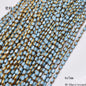 4x7mm Gold Plated Glass Spacer Beads – Briolette Crystal Beads for Jewelry DIY