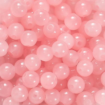 6mm Glass Round Spacer Beads – DIY Jewelry Making Supplies (30/50pcs)