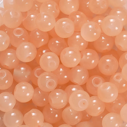 6mm Glass Round Spacer Beads – DIY Jewelry Making Supplies (30/50pcs)