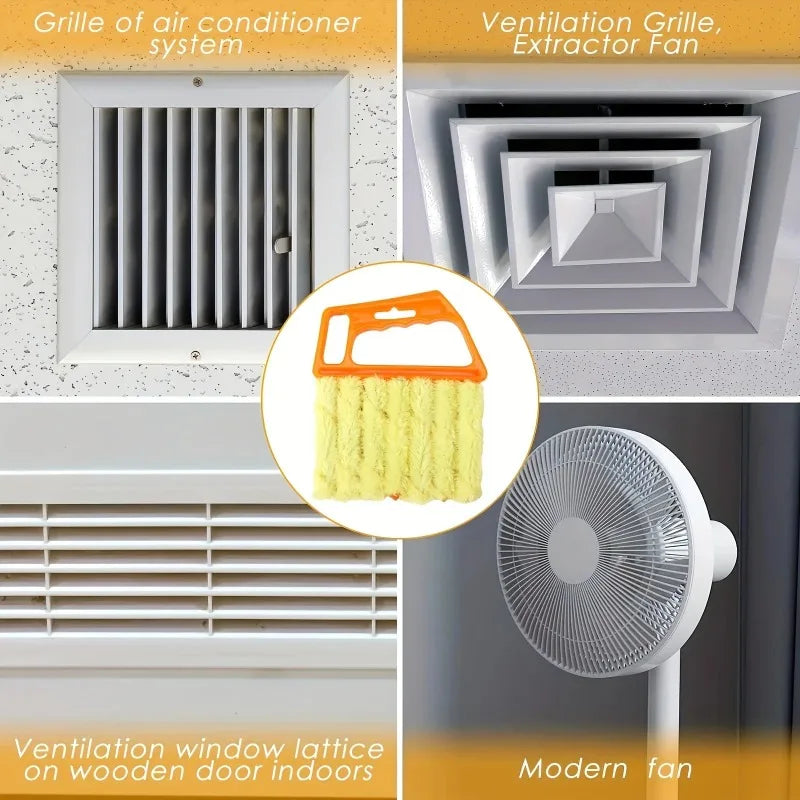 Detachable Window Blinds Cleaning Brush – Washable Dust Removal Tool