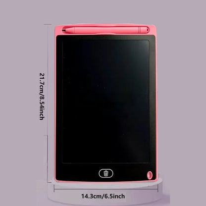 LCD Drawing Tablet for Kids – Rechargeable Erasable Writing Board with Stylus