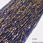 4x7mm Gold Plated Glass Spacer Beads – Briolette Crystal Beads for Jewelry DIY