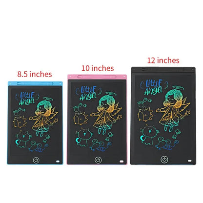 LCD Drawing Tablet for Kids – Rechargeable Erasable Writing Board with Stylus