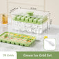 Multifunctional 28/56 Grids Ice Cube Maker – One-Touch Release Ice Tray