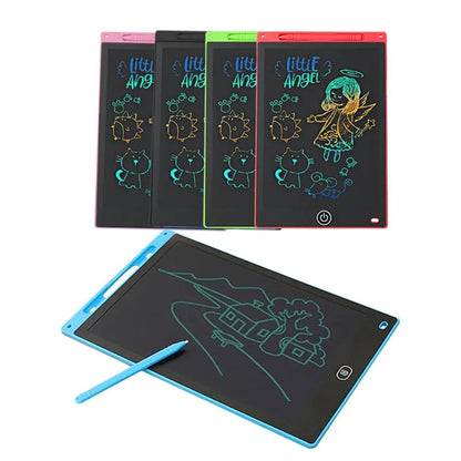 LCD Drawing Tablet for Kids – Rechargeable Erasable Writing Board with Stylus