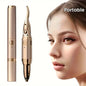 Stainless Steel Eyebrow Trimmer Scissors & Comb Set - Precision Grooming Tool for Men and Women - Effortless Hair Removal