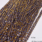 4x7mm Gold Plated Glass Spacer Beads – Briolette Crystal Beads for Jewelry DIY