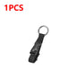 Black key strap with a metal ring on a white background, labeled '1PCS' in red text.