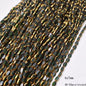 4x7mm Gold Plated Glass Spacer Beads – Briolette Crystal Beads for Jewelry DIY