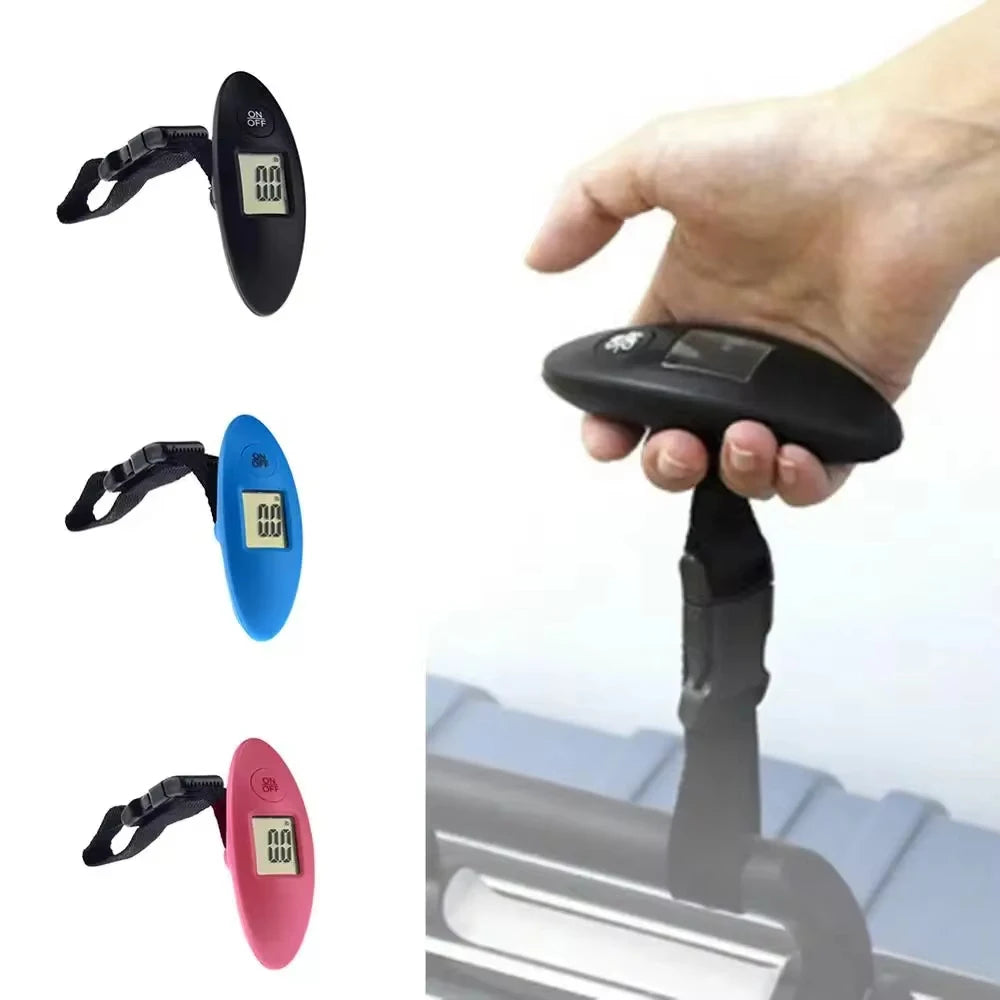 Portable Digital Luggage Scale – LCD 40kg/100g Travel Weight Hanging Scale