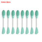 Silicone Face Brush Set – Double-Head Mask & Exfoliator Skin Care Tools