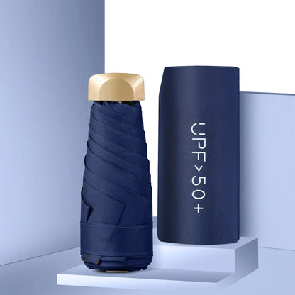 Mini Pocket Umbrella with UV Protection – Compact Folding Sunshade