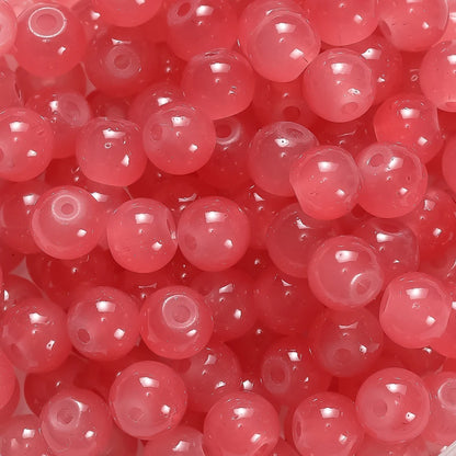 6mm Glass Round Spacer Beads – DIY Jewelry Making Supplies (30/50pcs)