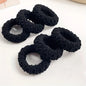 10PCS Wide Thick Hair Ties – Durable Elastic Bands for Ponytails & Buns