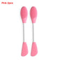 Silicone Face Brush Set – Double-Head Mask & Exfoliator Skin Care Tools