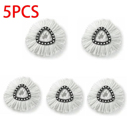 Microfiber Spin Mop Head Replacement – 360° Easy Wring Cleaning Refill