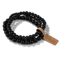 3pcs Natural Stone Beads Bracelet Set for Women & Men - Agates & Quartz