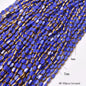 4x7mm Gold Plated Glass Spacer Beads – Briolette Crystal Beads for Jewelry DIY