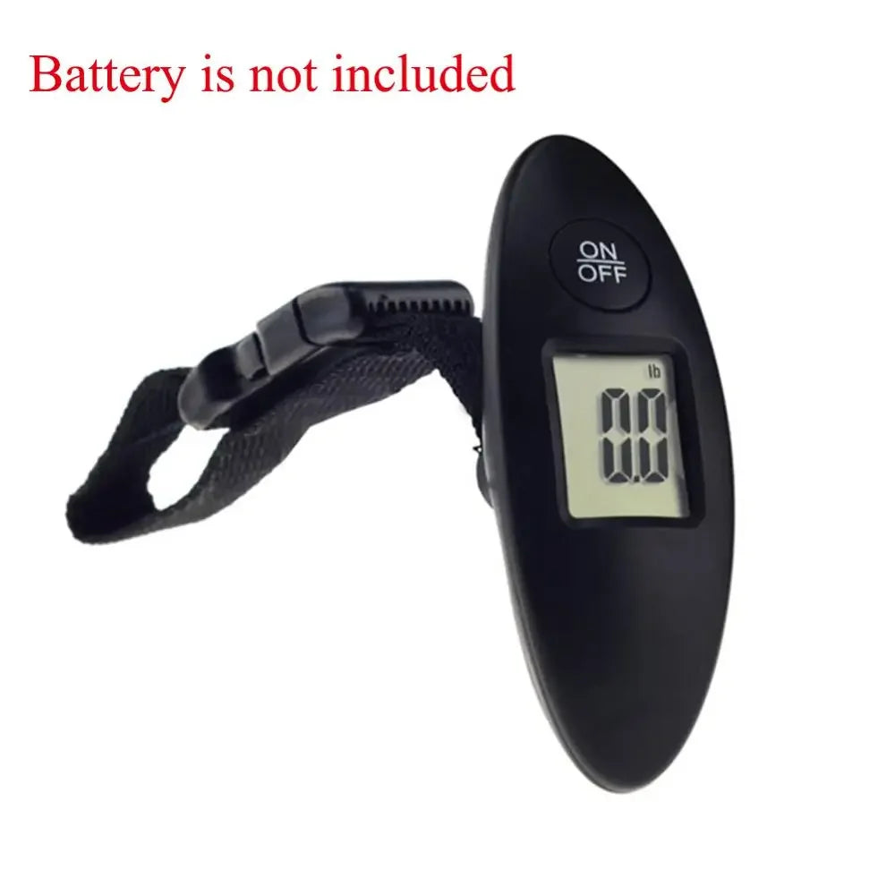 Portable Digital Luggage Scale – LCD 40kg/100g Travel Weight Hanging Scale