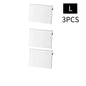 3pcs Mesh Zipper Pouch – A4/A5/A6 Waterproof Storage Bags for School & Office