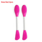 Silicone Face Brush Set – Double-Head Mask & Exfoliator Skin Care Tools
