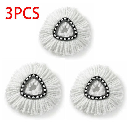 Microfiber Spin Mop Head Replacement – 360° Easy Wring Cleaning Refill