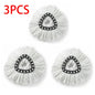 Microfiber Spin Mop Head Replacement – 360° Easy Wring Cleaning Refill