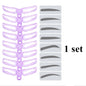 8-in-1 Reusable Eyebrow Stencil Set – Brow Stamp Template & Makeup Tools