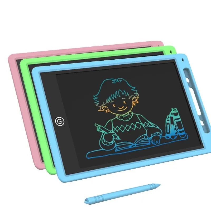 LCD Drawing Tablet for Kids – Rechargeable Erasable Writing Board with Stylus
