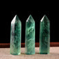 Natural Crystal Obelisk Wand – Rose Quartz & Amethyst for Healing & Decor