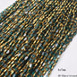 4x7mm Gold Plated Glass Spacer Beads – Briolette Crystal Beads for Jewelry DIY