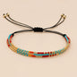 Handmade Miyuki Beaded Bracelet – Adjustable Native Style Jewelry for Women