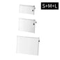 3pcs Mesh Zipper Pouch – A4/A5/A6 Waterproof Storage Bags for School & Office